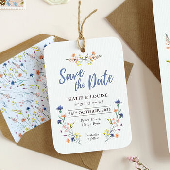 Wildflower Save The Date, 4 of 8