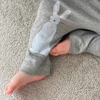 Baby Rabbit Personalised Leggings, 2 of 3