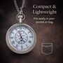 Personalised The Titanic Pocket Watch With Case – Meaningful Birthday And Anniversary Keepsake, thumbnail 5 of 12