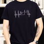 Funny Rugby Heartbeat T Shirt Gift For Him, thumbnail 2 of 3