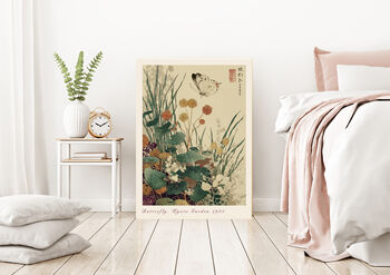 Japanese Butterfly Art Print, 3 of 4