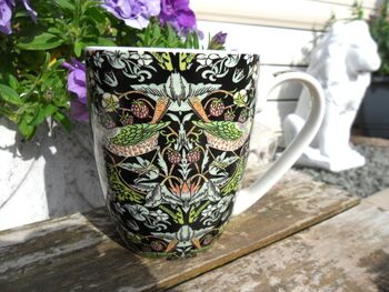 Set Of Six Mugs In Assorted William Morris Designs, 9 of 12