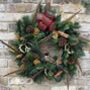 Highland Game Luxury Faux Christmas Wreath, thumbnail 1 of 3