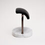 Bianco Carrara Marble Watch Stand Bronze, thumbnail 2 of 6