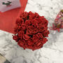 Valentine's Day Personalised Rose Hat Box Flower Gift, thumbnail 2 of 12