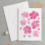 'Summer' Floral Postcard Set, thumbnail 2 of 4