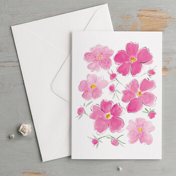 'Summer' Floral Postcard Set, 2 of 4