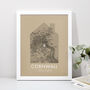 Personalised Our Home UK Map Print, thumbnail 4 of 12