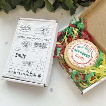 Nice List Santa Mail Cookie, 4 of 4