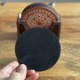 Set Of Six Coasters With Case, Indian Print, thumbnail 11 of 12