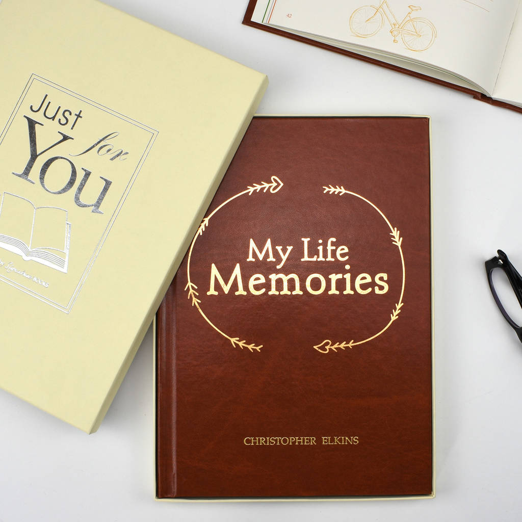 Personalised My Life Memories Journal, 1 of 6