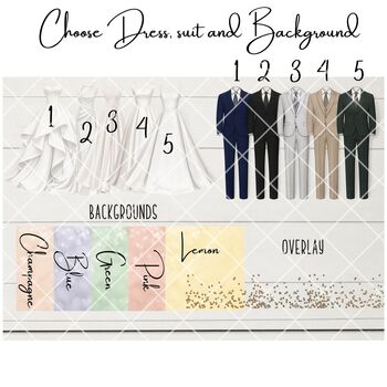 Couple Wedding Card Personalised, 6 of 7