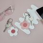 Daisy Keyring, Adorable Flower Charm Or Keychain Gift, thumbnail 1 of 6