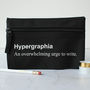 Hypergraphia Pencil Case, thumbnail 1 of 5