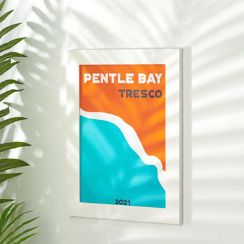 Personalised Abstract Style Destination Print, 3 of 7