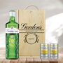 Personalised Gordons London Dry Gin Gift Set With Folkington's Tonics, thumbnail 1 of 5