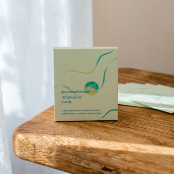 The Give Yourself Kindness Affirmation Cards, 3 of 12