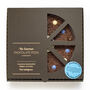 Football Blue 7inch Chocolate Pizza, thumbnail 2 of 2