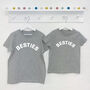 Besties Sibling / Kids T Shirt Set, thumbnail 2 of 6