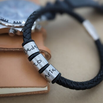 Kids Names Bracelet For Men, Fathers Day Gift, 2 of 7