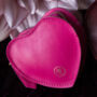 Leather Heart Shaped Trinket Case 'Mirabella Nappa', thumbnail 1 of 12
