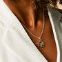 Solar Plexus Chakra Citrine Sterling Silver Necklace, thumbnail 1 of 11