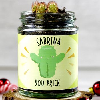 Personalised Cactus Jar Grow Kit, 6 of 12