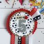 Personalised Football Theme Birthday Rosette, thumbnail 1 of 3