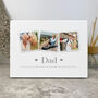 Personalised Three Photo Cremation Urn For Ashes 1090ml, thumbnail 3 of 10