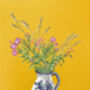 Floral Wild Flower And Vase Limited Edition Print, thumbnail 1 of 4