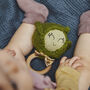 Sprout Christmas Teething Ring Rattle For Baby, thumbnail 1 of 7