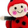 Handmade Lady Bird Fair Trade Toy, thumbnail 3 of 3