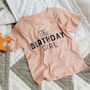 Birthday Girl Kids T Shirt, thumbnail 1 of 8