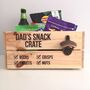 Personalised Union Flag Snack Crate Father's Day Gift, thumbnail 5 of 7