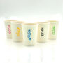 Personalised Paper Cups With Names For Kids Parties, thumbnail 1 of 12