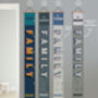 Personalised 6ft 'Our Family Rules!' Canvas Height Chart, thumbnail 5 of 8