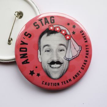 Personalised Stag Do Badges, 4 of 5