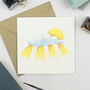 Sunshine Birthday Greetings Card, thumbnail 2 of 3