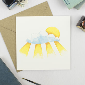 Sunshine Birthday Greetings Card, 2 of 3