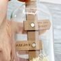Personalised Mini Wood Sign Post In Bottle, thumbnail 7 of 8