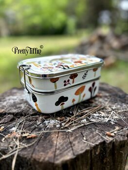 Traditional Bento Box With Mushroom Art, 8 of 8