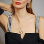 Sunflower Friendship Hidden Message Engraved Necklace, thumbnail 8 of 9