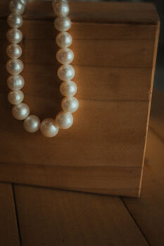 'Ligaya' Happiness Graduated Pearl Necklace, 8 of 12