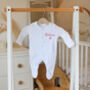 Create Your Own: Personalised Babygrow With Custom Text, thumbnail 2 of 12