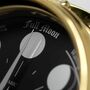 Prestige Solid Brass Moon Phase Clock, thumbnail 8 of 12