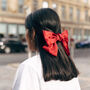 Satin Big Bow Hair Clip Barrette Six Colours Available, thumbnail 1 of 12