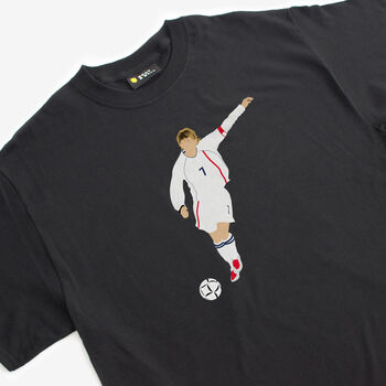 David Beckham England Football T Shirt, 3 of 4