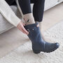 Puffin Wool Socks Embroidered Gift For Coastal Lovers, thumbnail 3 of 12