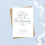 Personalised Floral Christening Invitation, thumbnail 3 of 5