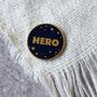 Personalised Home School Hero Pin Badge Card, thumbnail 7 of 7